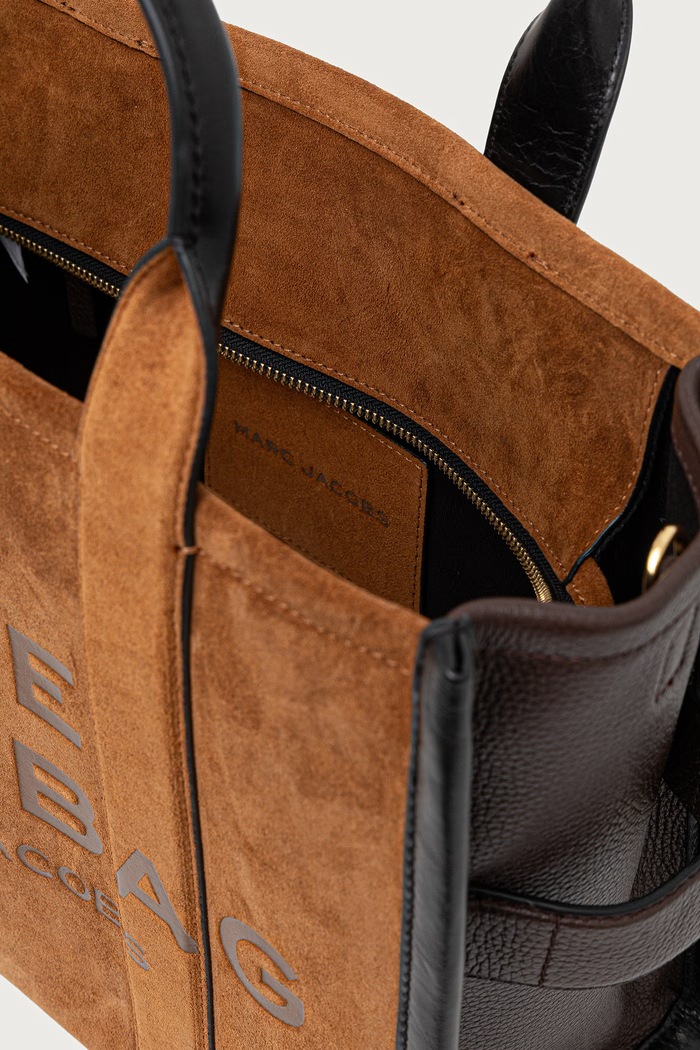 Torebka shopper damska skórzana THE MEDIUM TOTE MARC JACOBS 2F5HTT029H01 brązowy