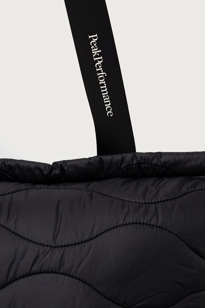 Torebka shopper damska Helium Peak Performance G81165010 czarny