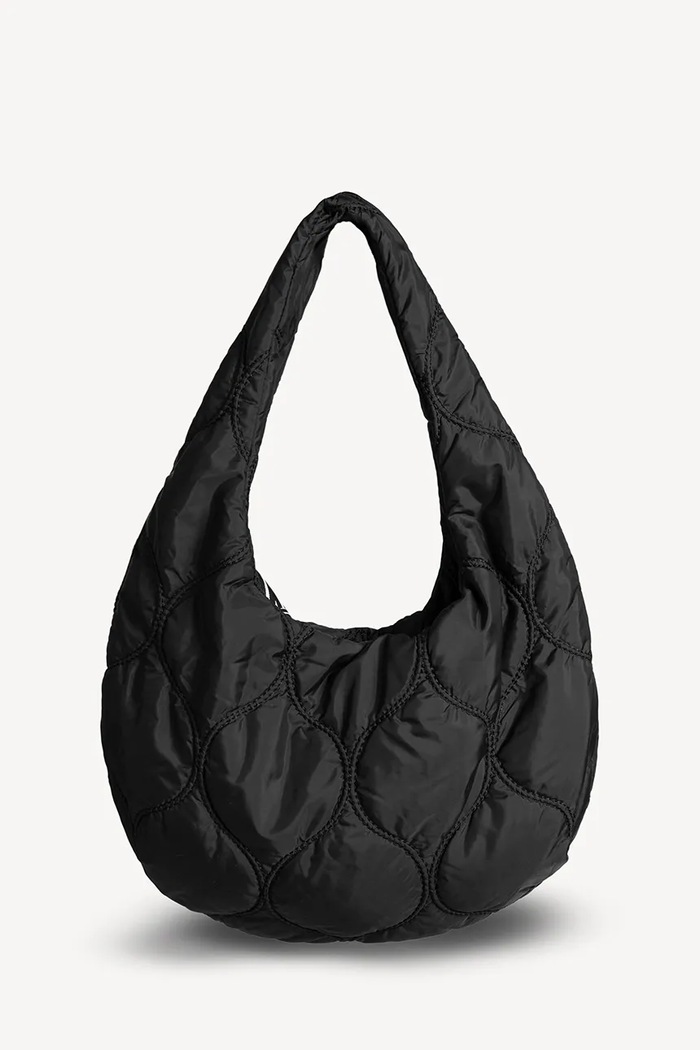 BIZUU Torebka hobo damska ARINI ARINI.CZARNY czarny AW26