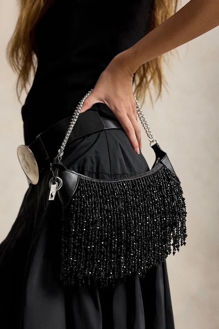 Polo Ralph Lauren Torebka crossbody damska skórzana 428P16934