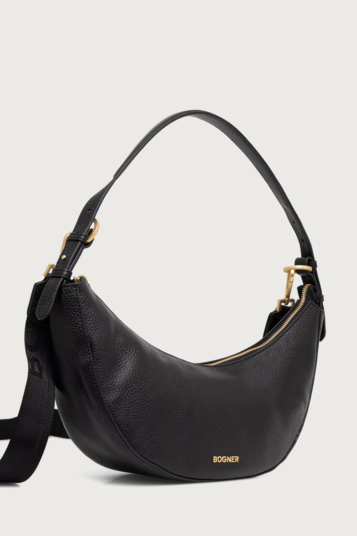 BOGNER Torebka damska skórzana Wallis Kyla 4190002141 czarny AW26