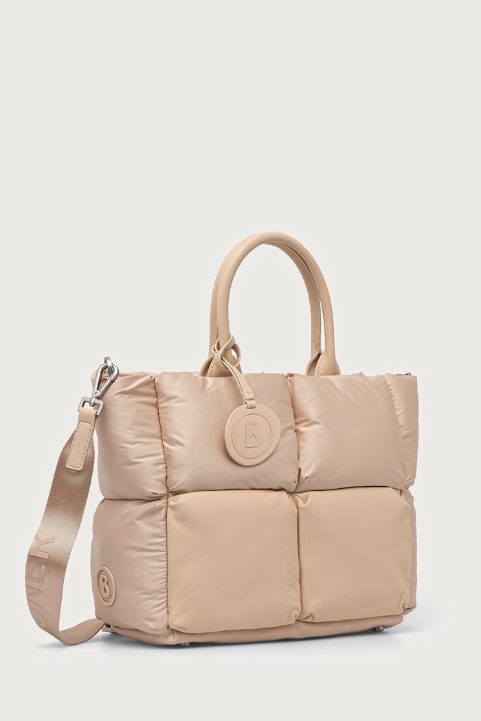 BOGNER Torebka shopper damska Gletsch Amelie 4190002001 beżowy AW26