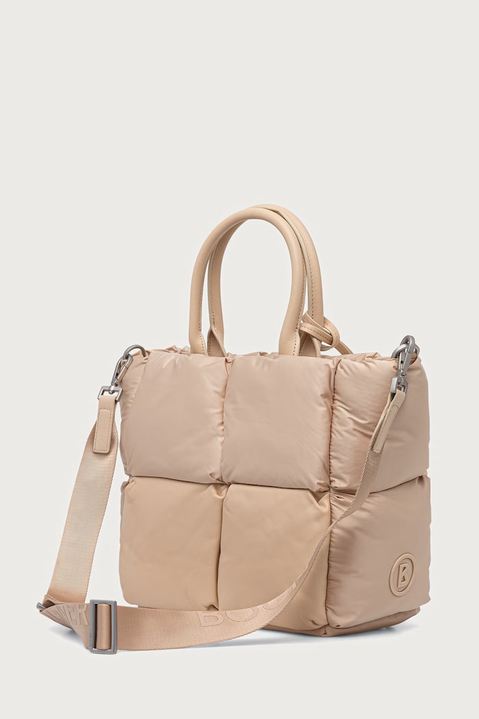 Akcesoria BOGNER Torebka shopper damska Gletsch Amelie 4190002001 beżowy