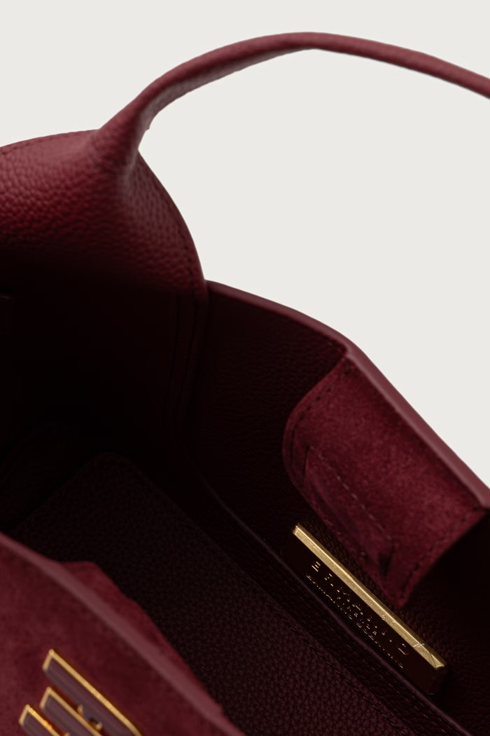Torebka damska zamszowa Ermanno Scervino LIFE bordowy 12402306