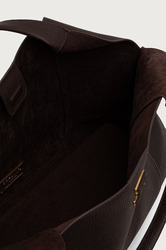 Torebka tote damska skórzana Ermanno Scervino LIFE brązowy 12402301