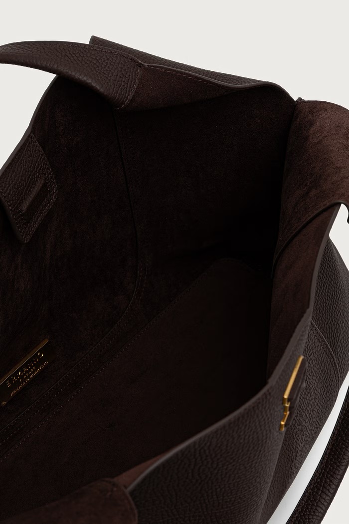 Torebka tote damska skórzana Ermanno Scervino LIFE brązowy 12402301