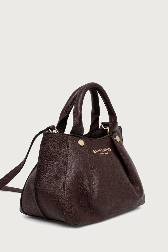 Ermanno Scervino LIFE Torebka damska z imitacji skóry 12402290 brązowy AW26