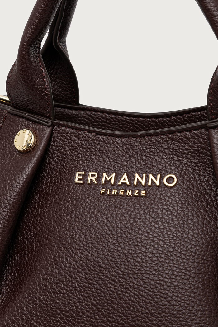 Torebka damska z imitacji skóry Ermanno Scervino LIFE 12402290 brązowy