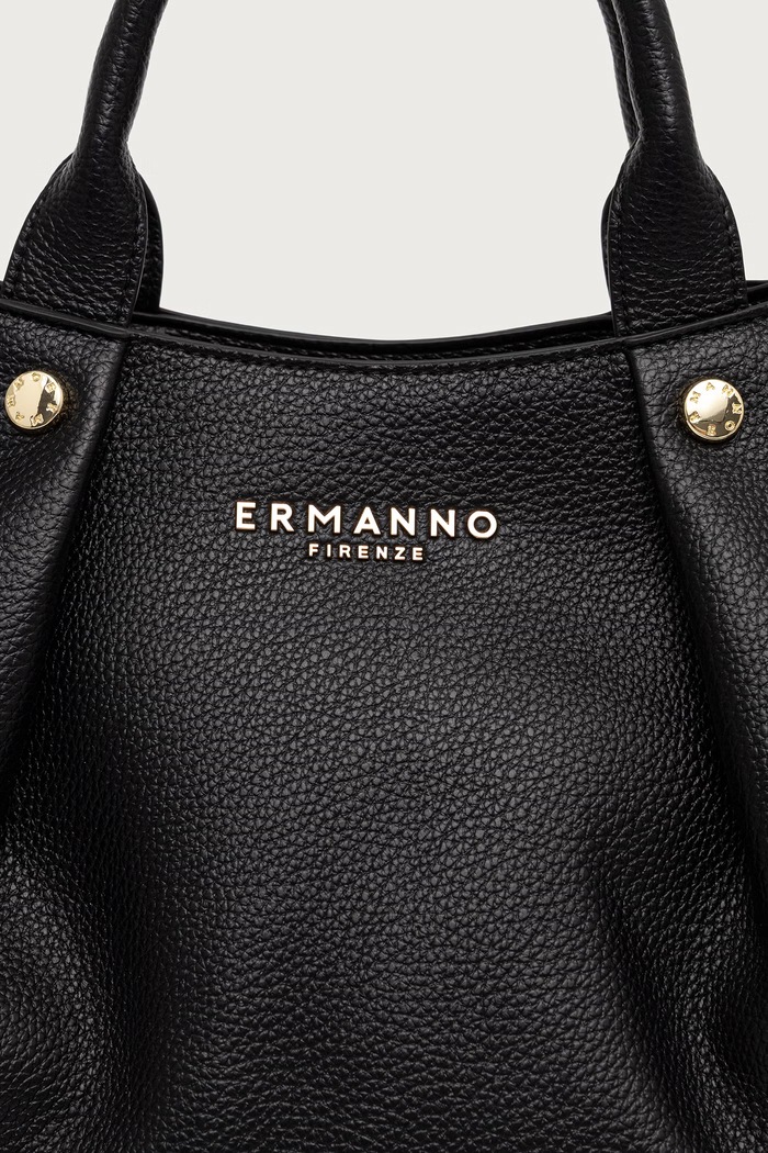 Torebka shopper damska Ermanno Scervino LIFE 12402289 czarny