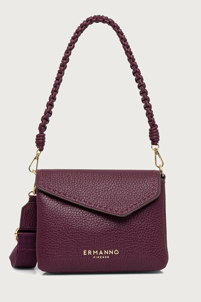 Ermanno Scervino LIFE Torebka damska z imitacji skóry fioletowy 12402238