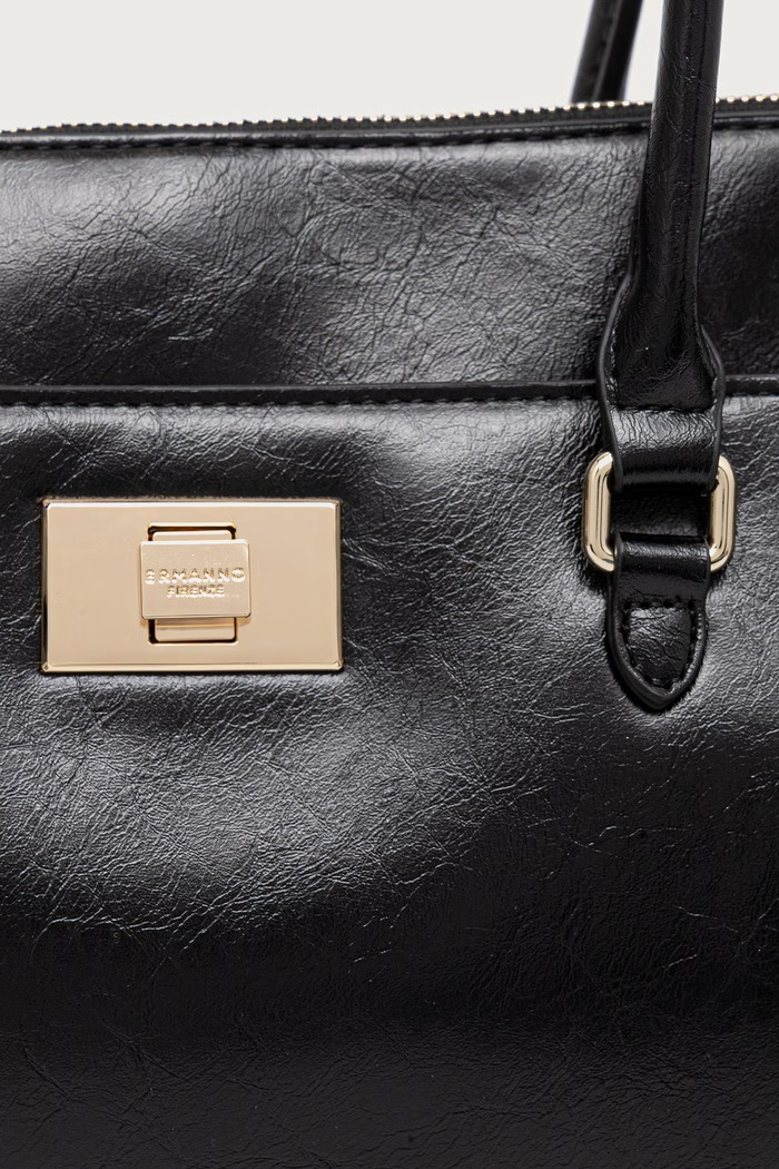 Torebka shopper damska Ermanno Scervino LIFE 12402214 czarny