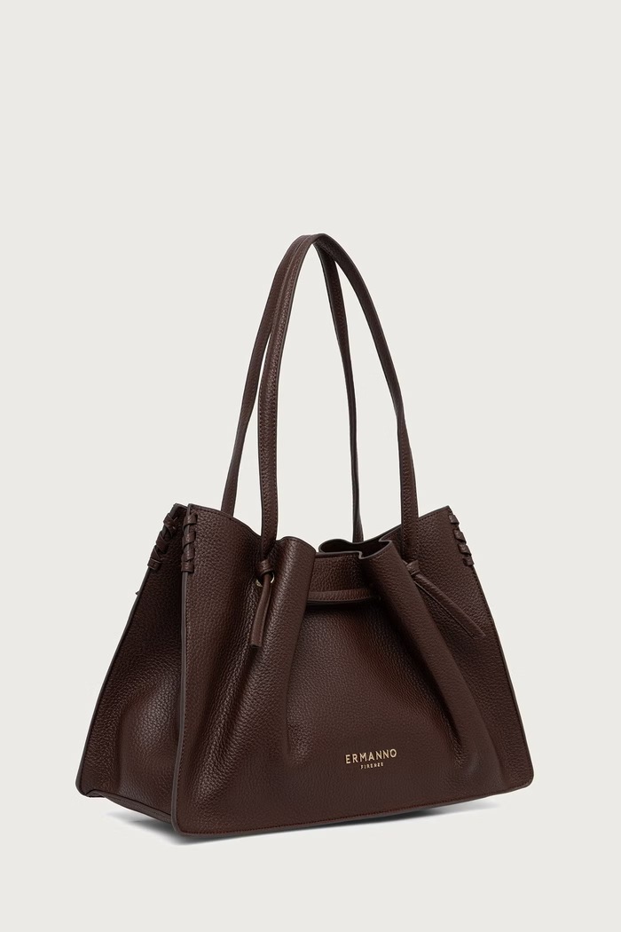Ermanno Scervino LIFE Torebka shopper damska 12402196 brązowy AW26