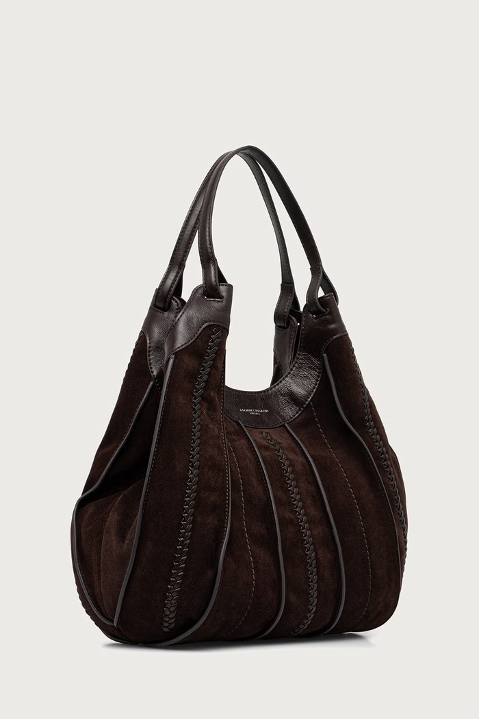Gianni Chiarini сумка-шопер жіноча замшева DUA BS.12750/COMM.CM.RALPH коричневий AW26