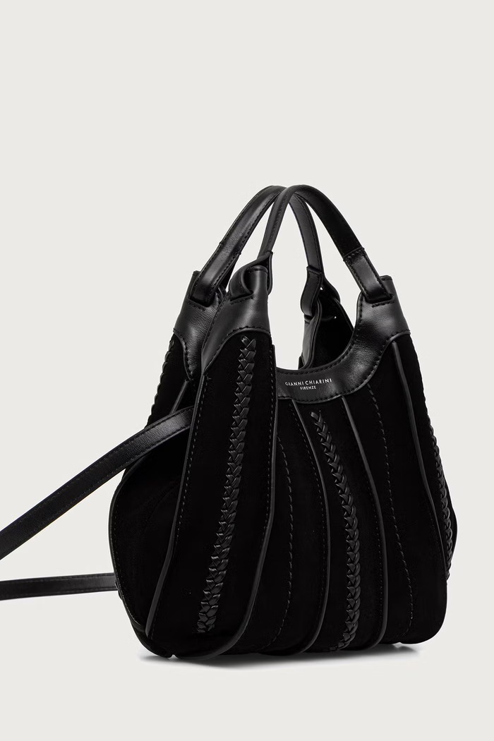 Gianni Chiarini сумка крос-боді жіноча шкіряна DUA BS.12749/COMM.CM.RALPH чорний AW26
