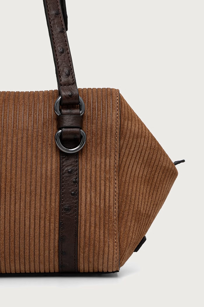 Аксесуари Gianni Chiarini Сумка-шопер жіноча замшева TERRY BS.12660.CMCNT коричневий