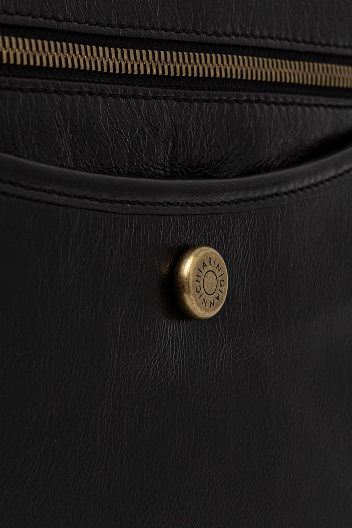 Gianni Chiarini listonoszka damska skórzana CORA czarny BS.12586.RALPH