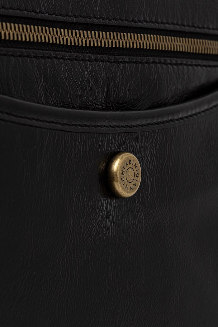 Gianni Chiarini listonoszka damska skórzana CORA czarny BS.12586.RALPH