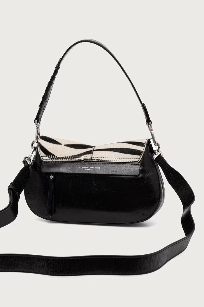 Аксесуари Gianni Chiarini сумка крос-боді жіноча HELENA ROUND BS.12578.CAV.INT чорний