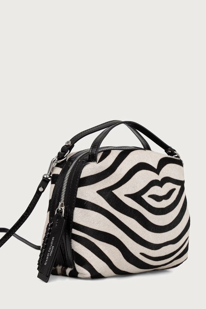 Gianni Chiarini torebka crossbody damska skórzana ALIFA BS.12498.CAV.INT czarny AW26
