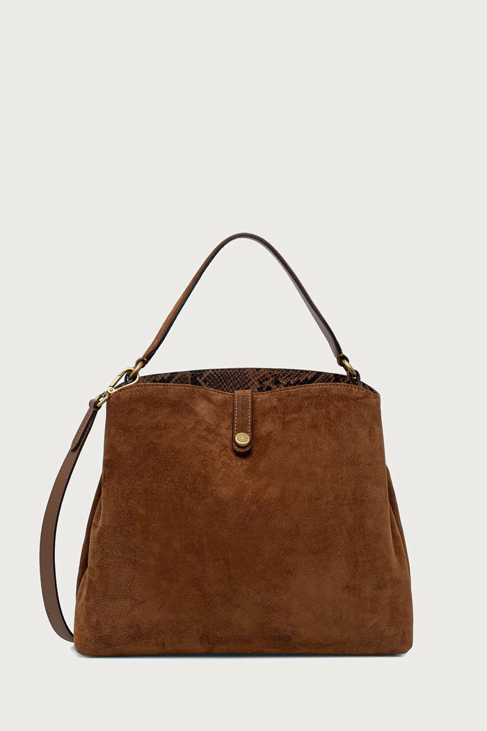 Gianni Chiarini Torebka crossbody damska skórzana FIONA brązowy BS.12486.CM.PTY