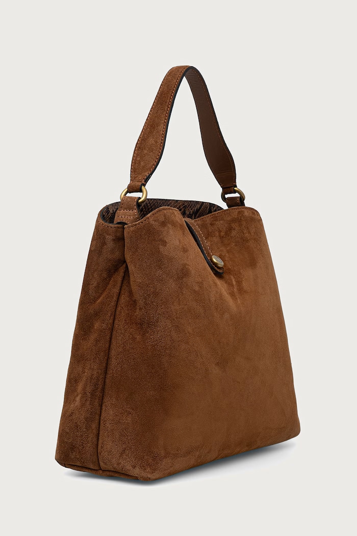 Gianni Chiarini Torebka crossbody damska skórzana FIONA BS.12486.CM.PTY brązowy AW26