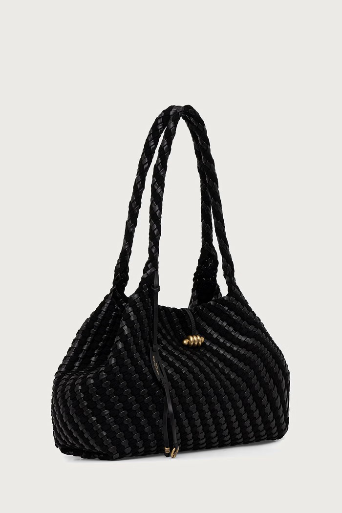 Gianni Chiarini Torebka tote damska skórzana AURELIE BS.12067/COMM.W.PLINT czarny AW26