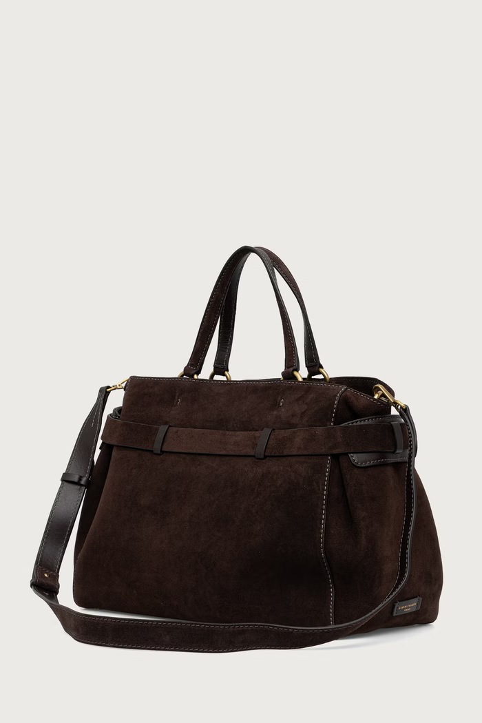 Аксессуары Gianni Chiarini Сумка-шоппер для женщин замшевая MIRANDA BS.11887.CM.FRSH коричневый