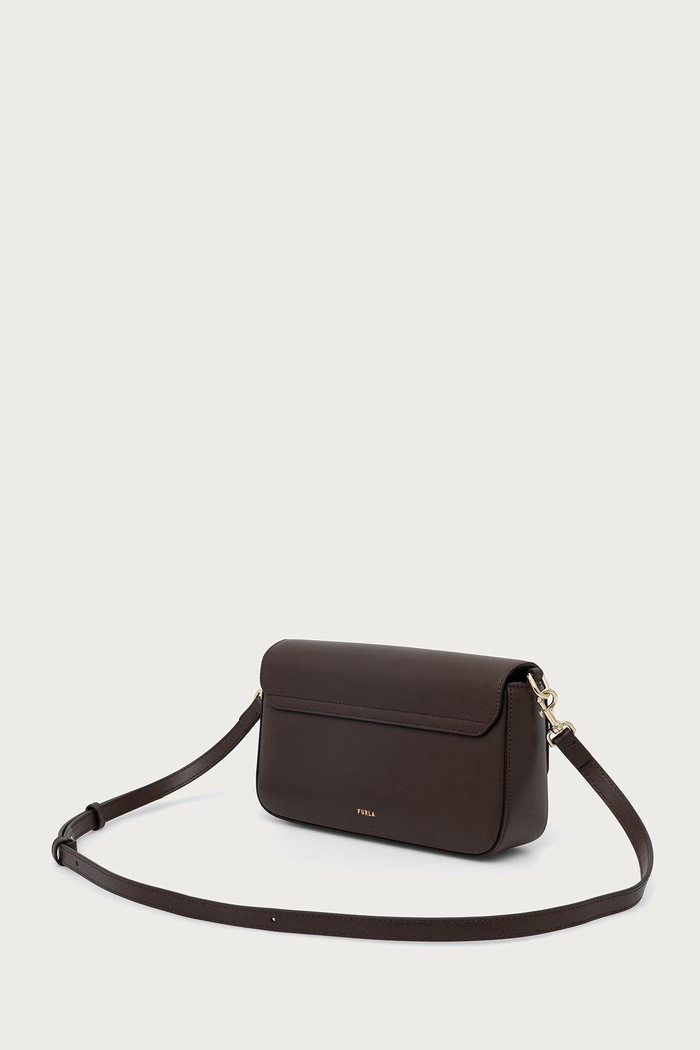 Akcesoria Furla torebka crossbody damska skórzana Iride S WB02206.BX3104.2460S brązowy