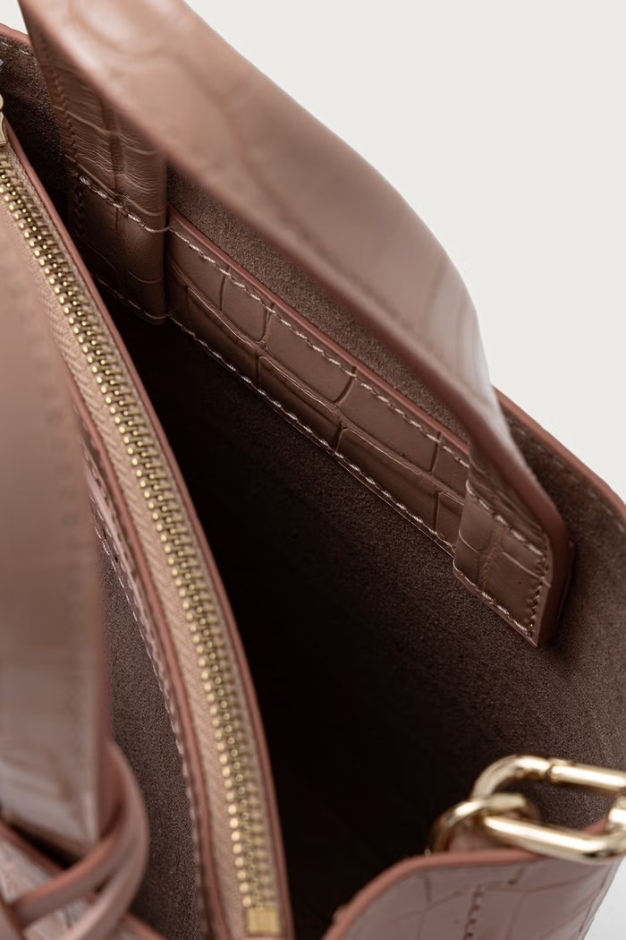 Torebka crossbody damska skórzana Divide It Mini Tote Furla różowy WB02124.BX4255.4910S