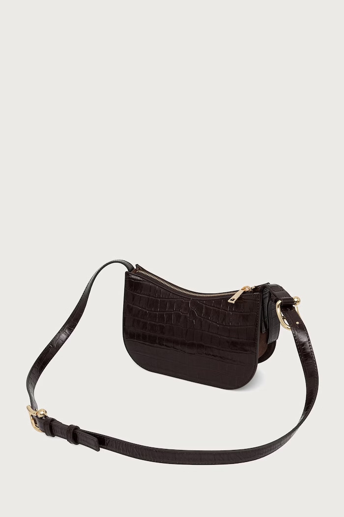 Akcesoria Furla Torebka crossbody damska skórzana Sara S Shoulder Bag WB02138.BX3178.3244S brązowy