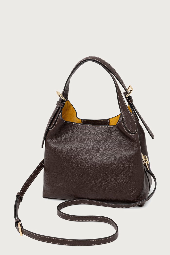 Akcesoria Furla Torebka hobo damska skórzana Primrose M Hobo WB02210.HSF000.5518S brązowy