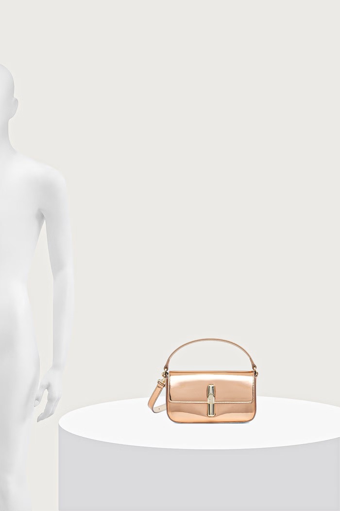 Akcesoria Furla Listonoszka damska Iride Micro WE00926.BX2052.3004S złoty