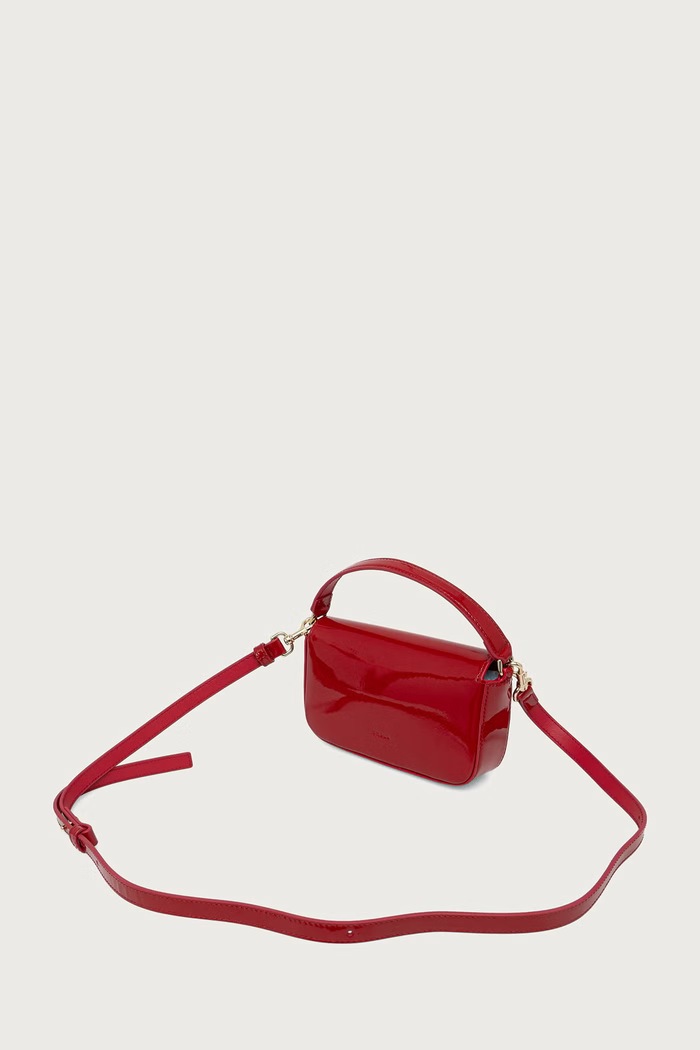 Furla Listonoszka damska skórzana Iride Micro WE00926.BX0246.RT000 czerwony AW26