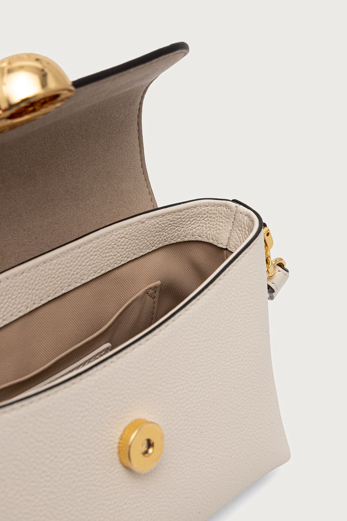 Furla torebka damska skórzana Moonlight Mini Top Handle beżowy WE00921.BX3036.PNN00