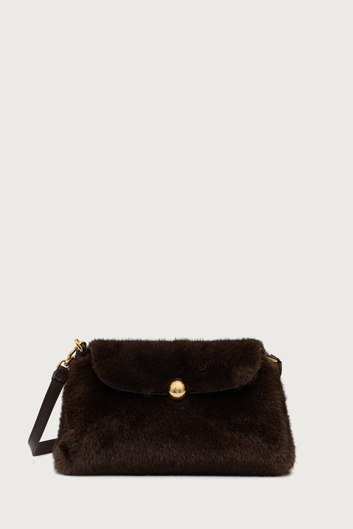 Furla Torebka crossbody damska Sfera Soft Mini brązowy WE00881.BX4756.2460S