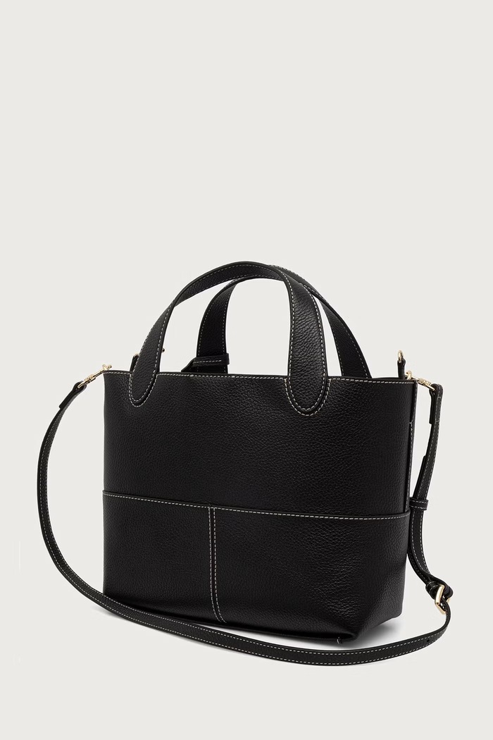 Furla torebka crossbody damska skórzana Primrose M Tote WB02225.HSF000.O6000 czarny AW26