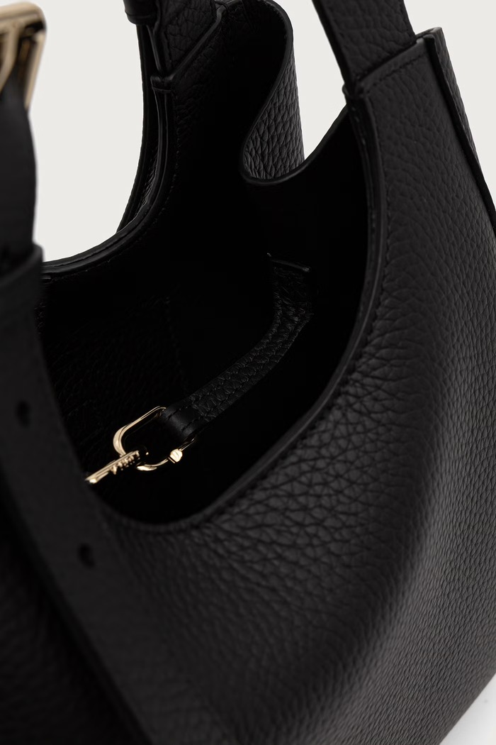 Furla torebka hobo damska skórzana Dora S Tote WB02207.BX4767.O6000 czarny