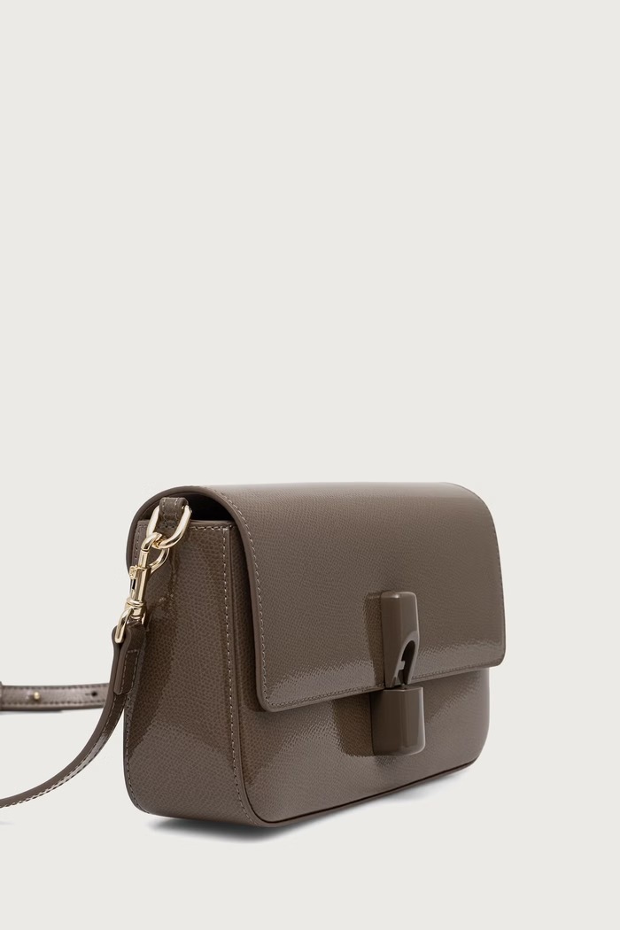 Akcesoria Furla torebka crossbody damska skórzana Iride S WB02206.BX4758.4903S brązowy