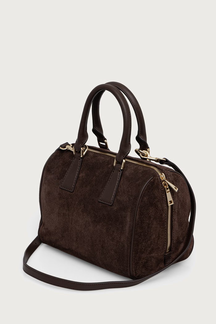 Akcesoria Furla Torebka crossbody damska skórzana Olivia M Boston Bag WB02148.BX4018.3244S brązowy