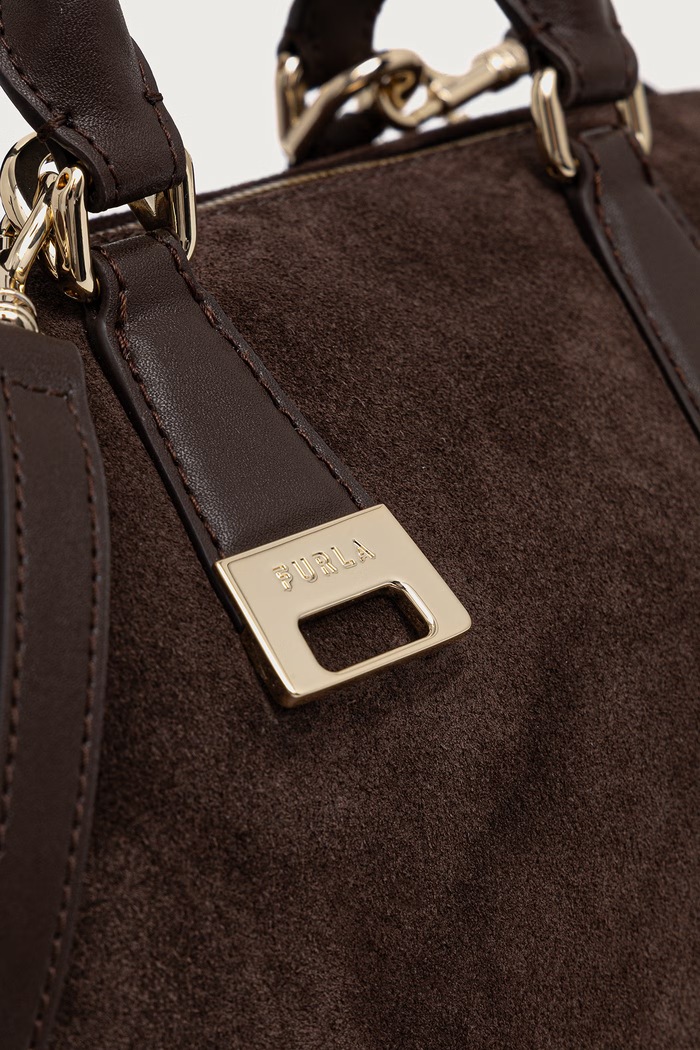 Torebka crossbody damska skórzana Olivia M Boston Bag Furla WB02148.BX4018.3244S brązowy