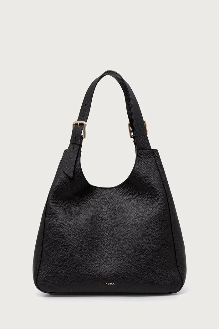 Furla torebka tote damska skórzana Dora L Tote czarny WB02133.BX4767.O6000
