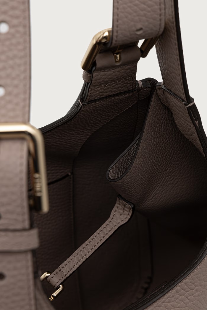 Furla torebka shopper damska skórzana Dora L Tote WB02133.BX4767.4892S beżowy