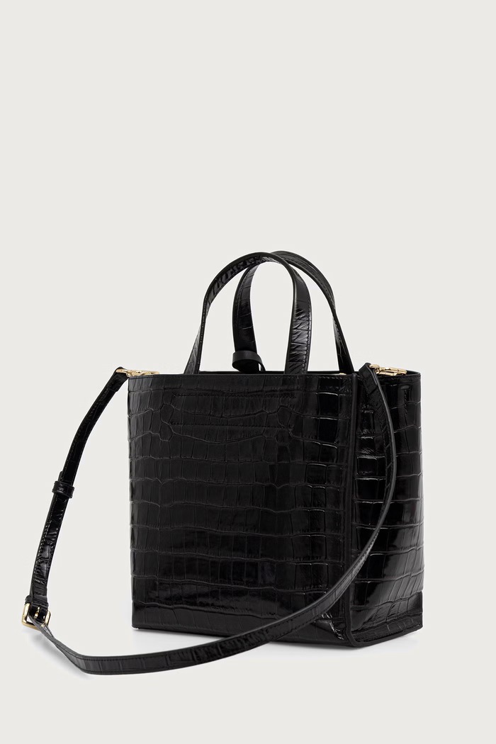 Akcesoria Furla Torebka shopper damska skórzana Divide It S Tote WB02123.BX4255.O6000 czarny