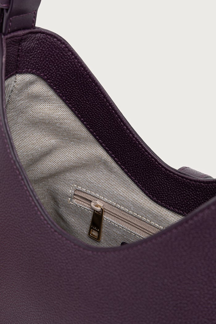 Furla torebka hobo damska skórzana Goccia S Hobo WB01979.BX3353.4906S fioletowy