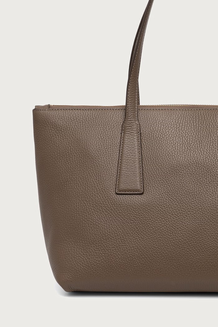 Akcesoria Furla Torebka shopper damska skórzana Olivia M Tote WB01977.HSF000.4903S zielony