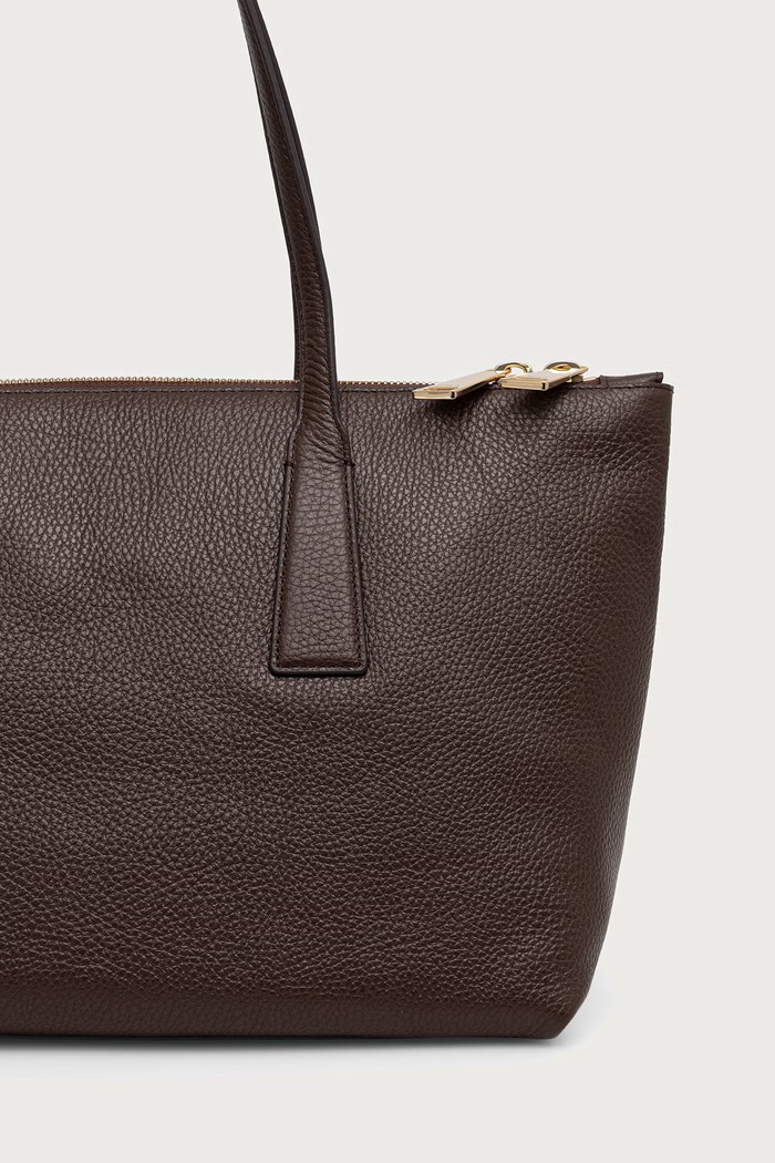 Akcesoria Furla Torebka shopper damska skórzana Olivia M Tote WB01977.HSF000.4284S brązowy