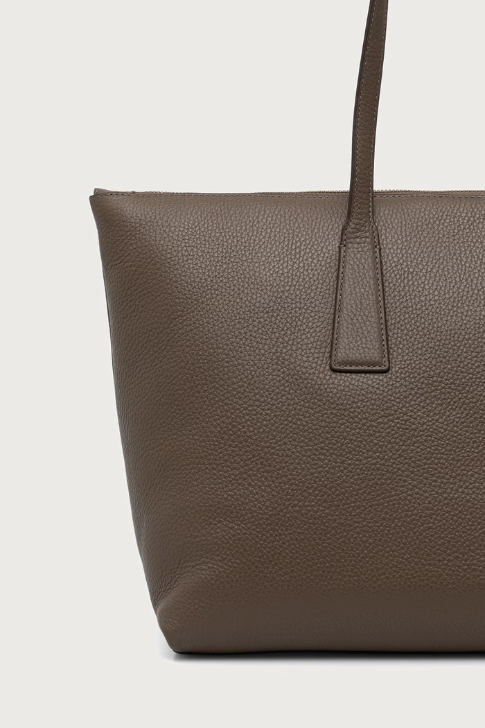 Akcesoria Furla Torebka tote damska skórzana Olivia L Tote WB01940.HSF000.4903S szary
