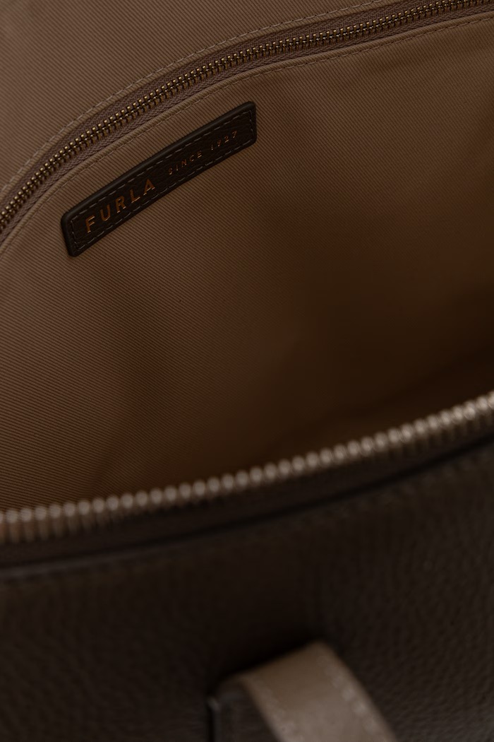 Torebka tote damska skórzana Olivia L Tote Furla WB01940.HSF000.4903S szary