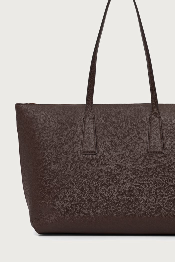 Akcesoria Furla Torebka shopper damska skórzana Olivia L Tote WB01940.HSF000.4284S brązowy