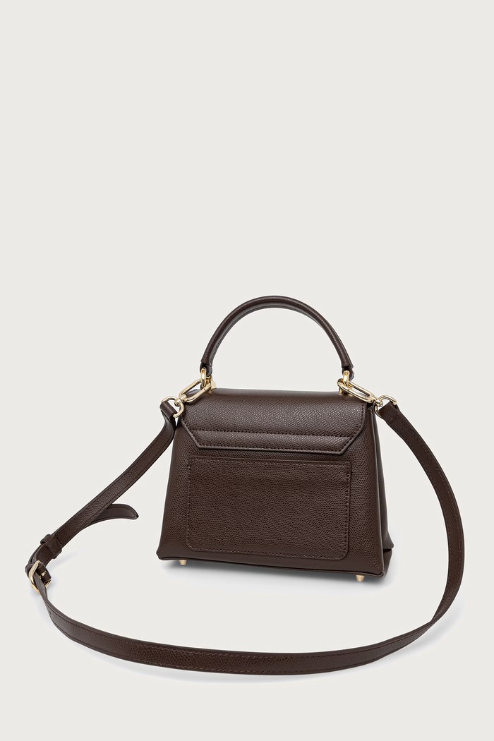 Akcesoria Furla torebka crossbody damska skórzana 1927 Mini Top Handle WB00109.ARE000.4284S brązowy